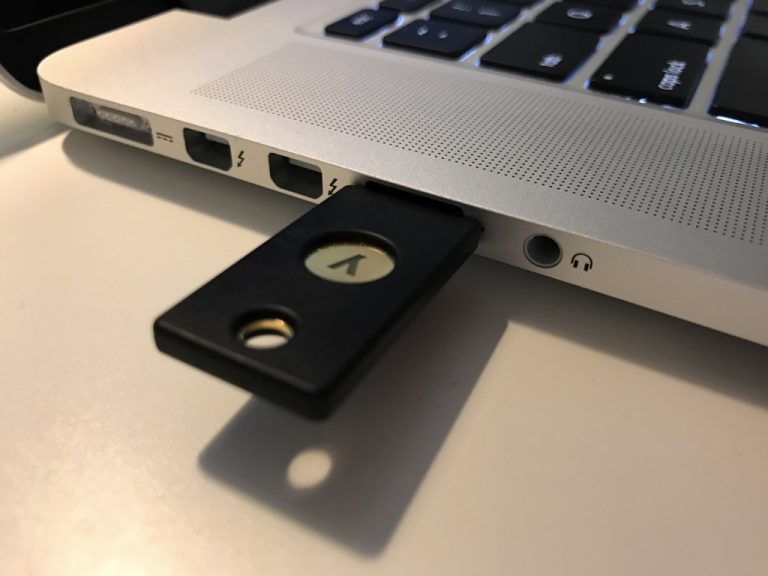 Yubico YubiKey 4 hardware security key review The Gadgeteer