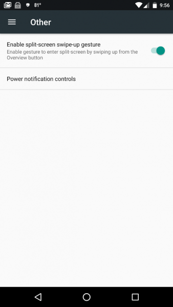 power notification controls 19