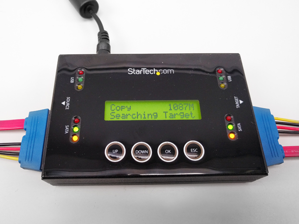 StarTech USB/SATA Drive Duplicator and Eraser review - The Gadgeteer