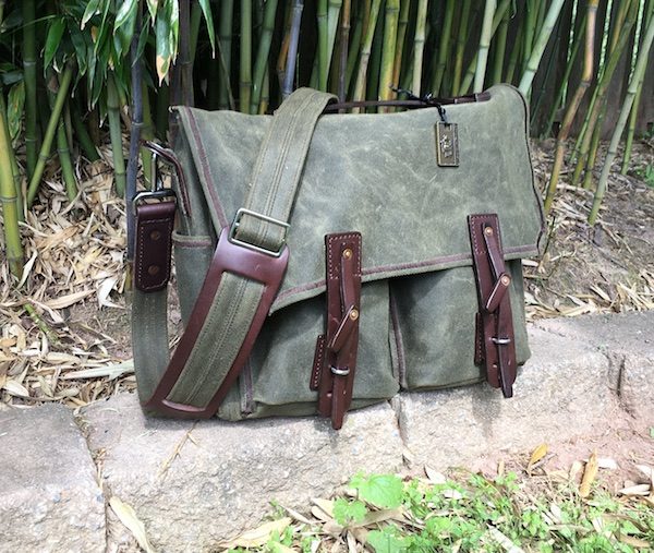 saddleback front pocket messenger bag