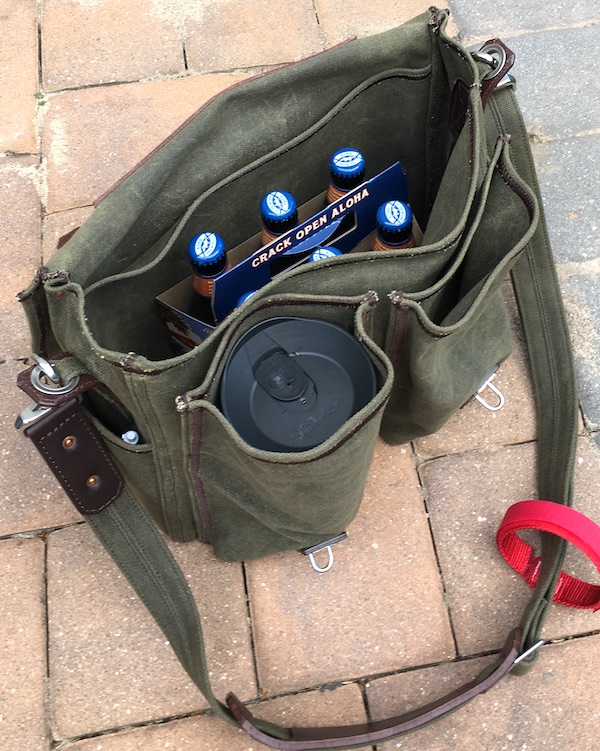 Saddleback Leather Mountainback Front Pocket Gear Bag review The