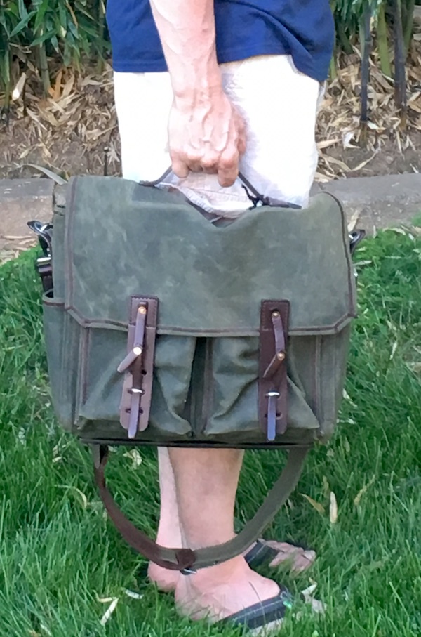 Saddleback Leather Mountainback Front Pocket Gear Bag review The