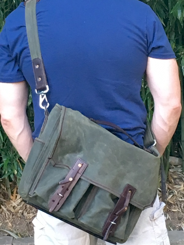 Saddleback Leather Mountainback Front Pocket Gear Bag review The Gadgeteer