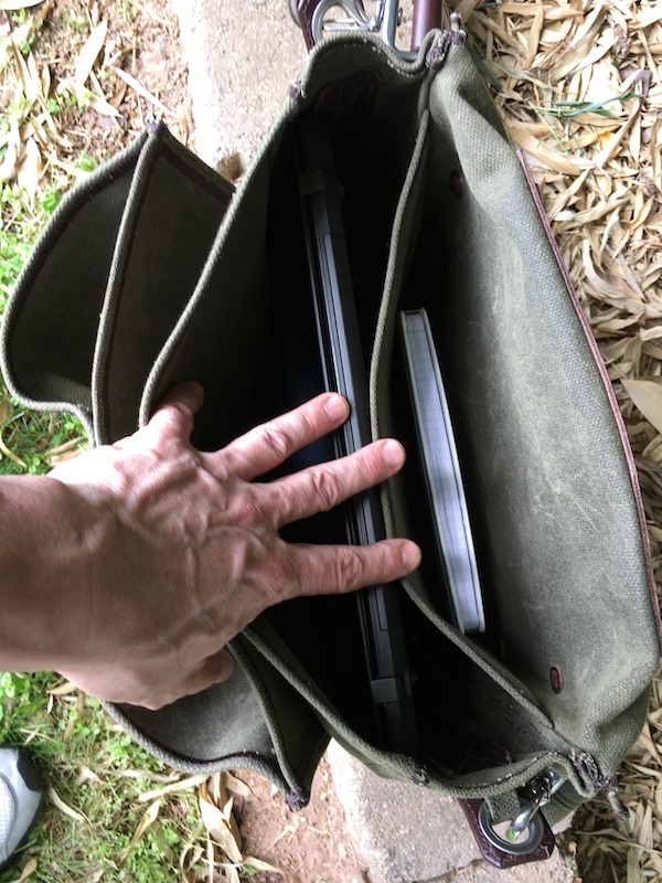 Saddleback Leather Mountainback Front Pocket Gear Bag review The