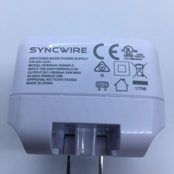 Syncwire 4-Port USB Wall Charger