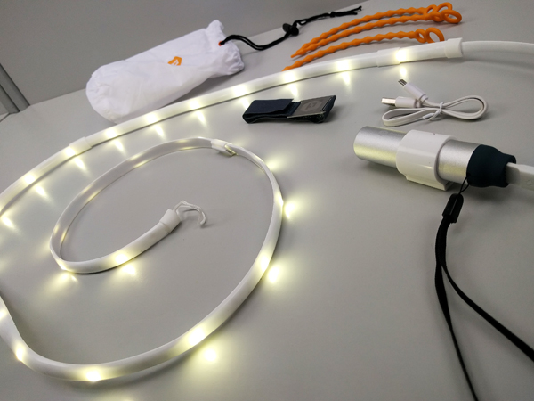 Luminoodle Striscia LED USB – 5 Piedi, Luci A Stringa Multicolore Impermeabili
