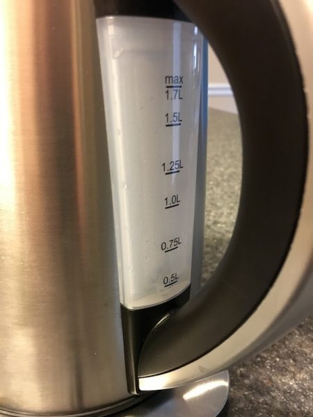 Aicok electric kettle temperature clearance control