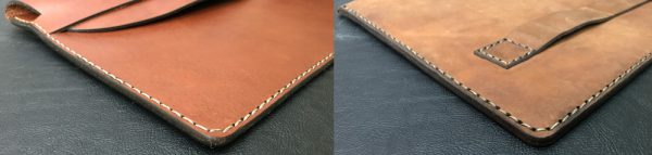 galenleather mb sleave edges