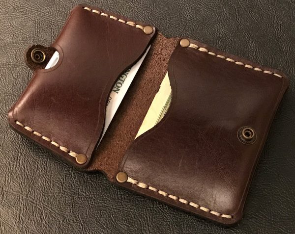 galenleather walletopen