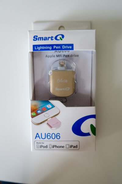 SmartQ Lightning pen drive review - The Gadgeteer