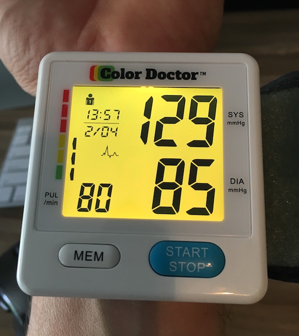 Color Doctor Blood Pressure Monitor Review The Gadgeteer