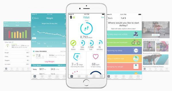 fitbit altaHR apps