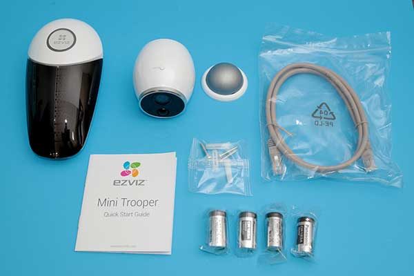 EZVIZ Mini Trooper Wire Free Indoor/Outdoor Add-On Camera