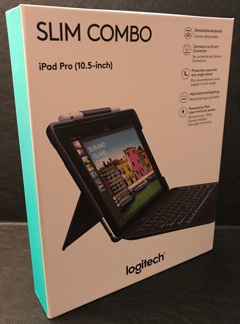 Logitech Slim Combo 10.5 inch iPad Pro keyboard case review The Gadgeteer