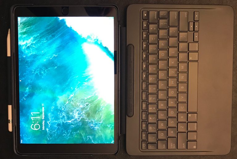 Logitech Slim Combo 10.5 inch iPad Pro keyboard case review The Gadgeteer