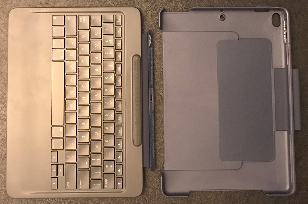 hastighed Poesi tønde Logitech Slim Combo 10.5 inch iPad Pro keyboard case review - The Gadgeteer
