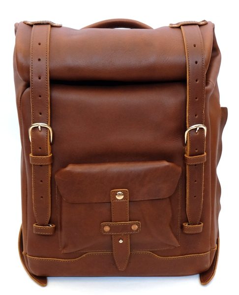 padandquill rolltop leather backpack 03