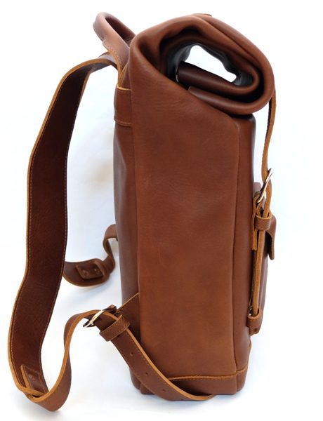 padandquill rolltop leather backpack 06