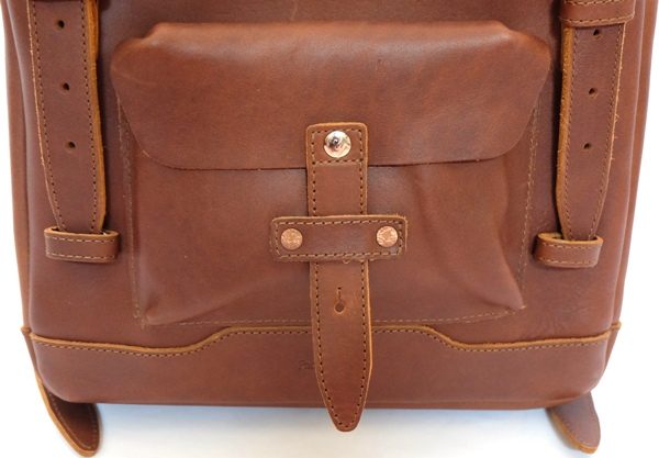 padandquill rolltop leather backpack 13