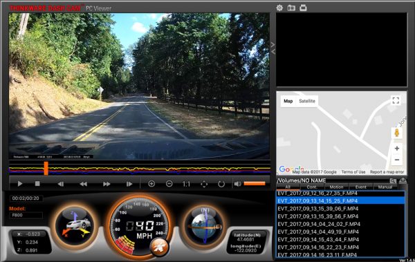 thinkware dashcam viewer nsis error