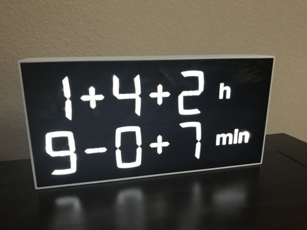 Albert Clock review: Improves your math skills and looks cool - The  Gadgeteer