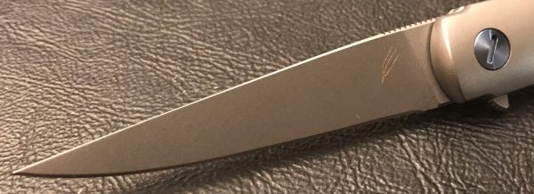 Shinola Zieba MS3 Manhattan folder blade