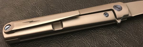 Shinola Zieba MS3 Manhattan folder handle