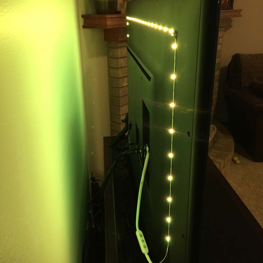 Power Practical Luminoodle Color Bias Lighting review The Gadgeteer