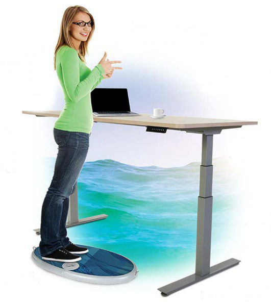 Burn more calories wurfing in front of your standing desk The Gadgeteer