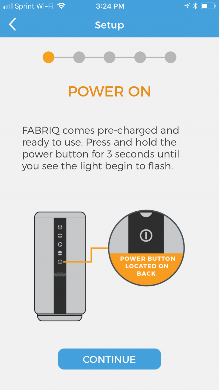 fabriq speaker app