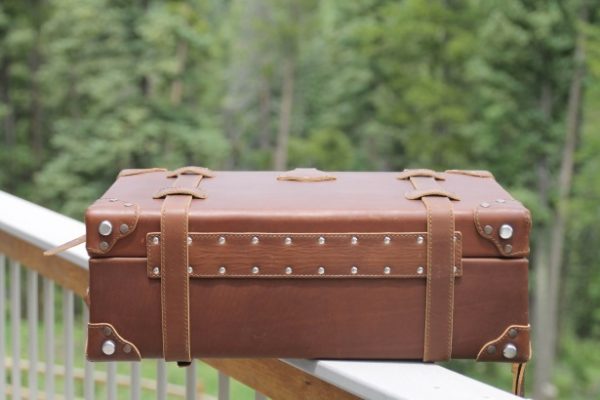 Hardsided Leather Luggage