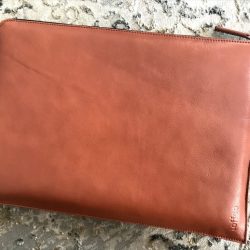 Toffee slim leather MacBook or iPad sleeve review