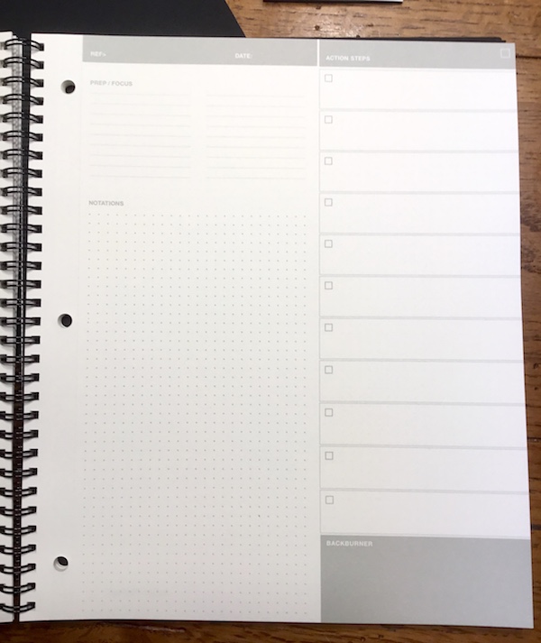 Action Method Notebooks review - The Gadgeteer