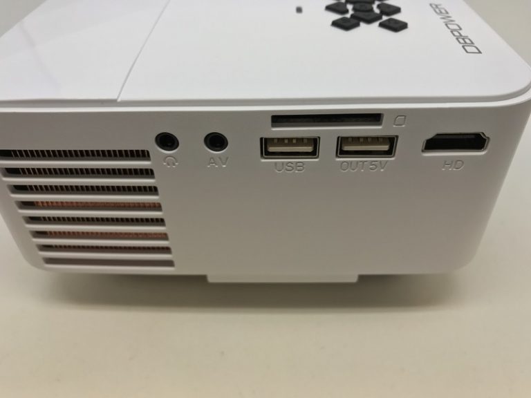 DBPOWER T21 LED projector review The Gadgeteer