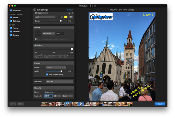 eltimasoftware photobulk 7