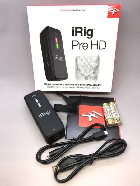 IK Multimedia iRig Pre HD microphone interface review - The Gadgeteer