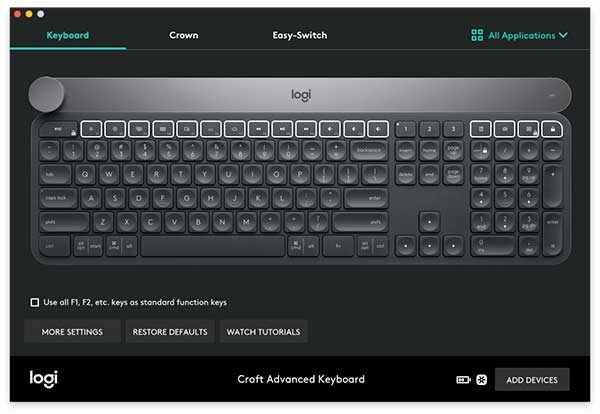 logitech craft kb 8