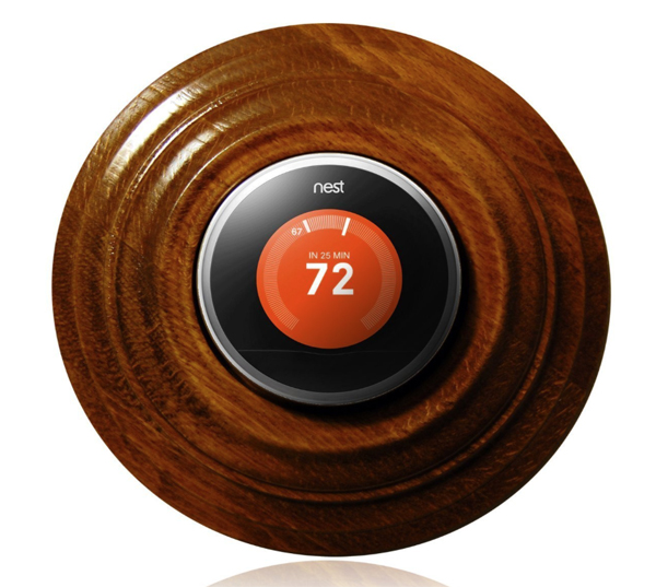 Add a decorative "nest" for your Nest thermostat The Gadgeteer