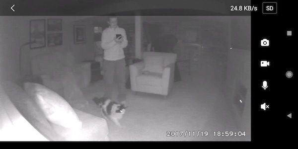 wyze camera night vision