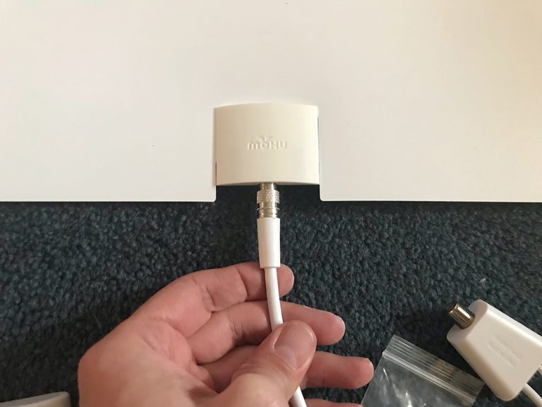 Mohu Leaf Glide indoor HDTV antenna review The Gadgeteer