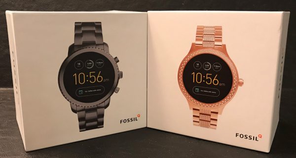 fossil explorist rose gold