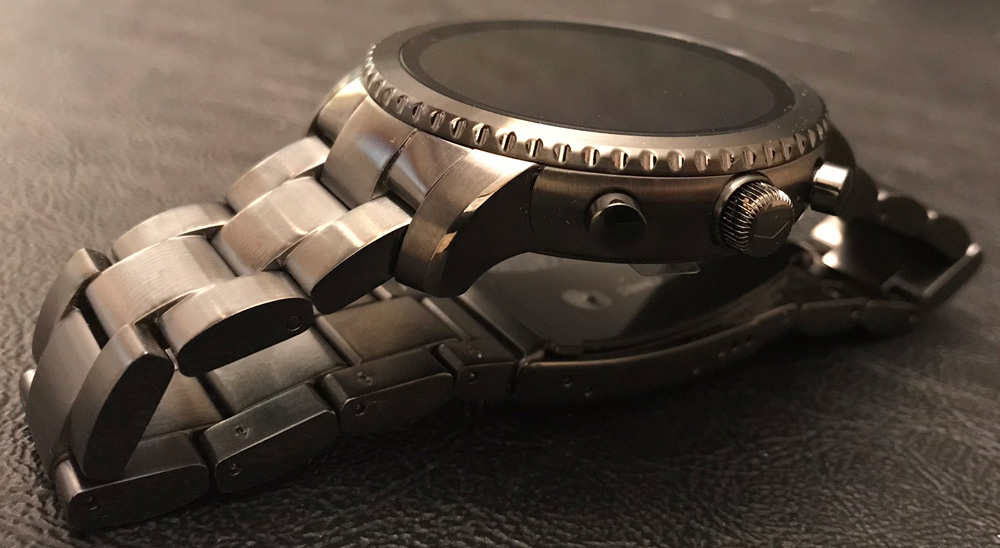 Brotect Pellicola Vetro Ibrido Per Fossil Q Explorist (3.Gen) - 3 Pezzi, Durezza 9H, Anti-impronta, Made In Germany