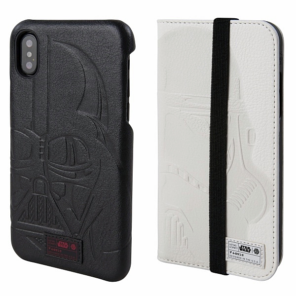 iPhone 6 Plus / 6s Plus Star Wars - Darth Vader Leather Flip Case