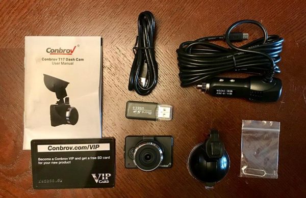 Conbrov T17 Dash Cam Review - World's Smallest Dash Cam