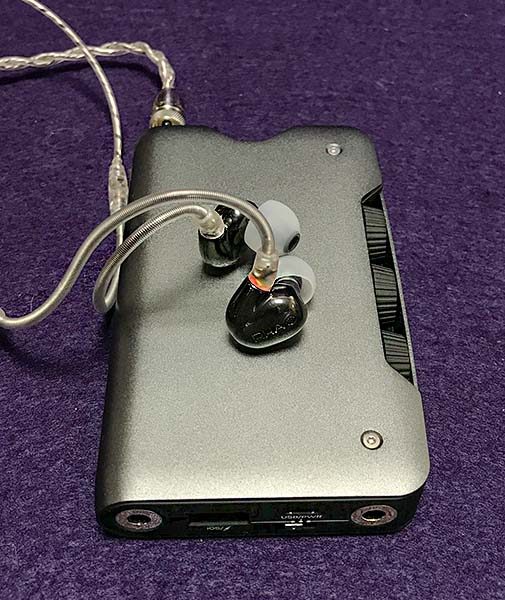 RHA Dacamp L1 headphone amplifier and CL1 Ceramic in-ear headphone