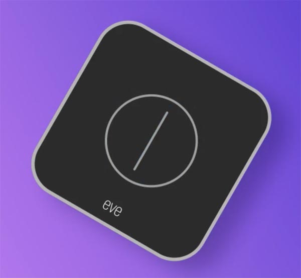 Беспроводная кнопка управления elgato eve button для apple homekit