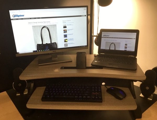 Ergotron Workfit Z Mini Sit Stand Desktop 1