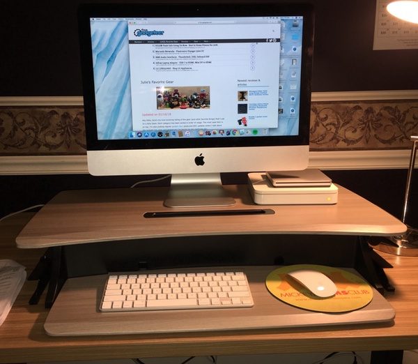 Ergotron WorkFit-Z Mini Standing Desk Converter