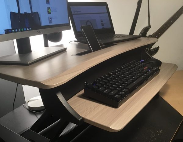 Ergotron Workfit Z Mini Sit Stand Desktop 3