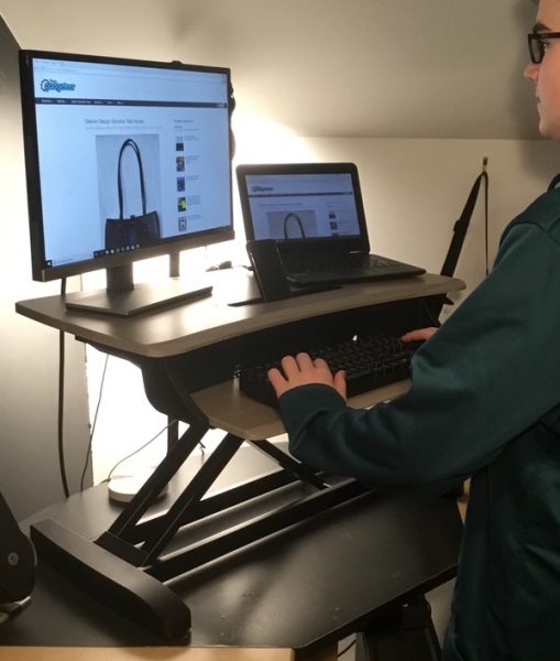 Ergotron Workfit Z Mini Sit Stand Desktop 8